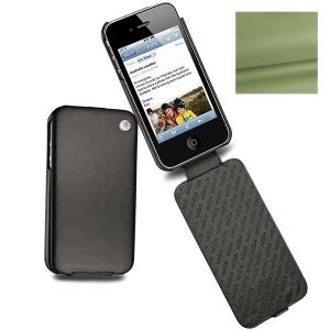 Чехол Noreve Housse Сuir Tradition Vert Olive Green for iPhone 4/4S (21103T12)